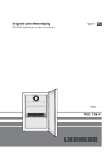 Gebruiksaanwijzing LIEBHERR barmodel koelkast rvs FKv503-24
