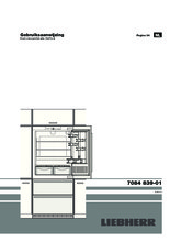 Gebruiksaanwijzing LIEBHERR koelkast inbouw ECBN6156-23-617