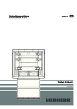 Gebruiksaanwijzing LIEBHERR koelkast inbouw ECBN6256-23