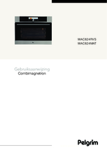 Gebruiksaanwijzing PELGRIM oven rvs inbouw MAC824RVS