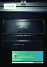 Gebruiksaanwijzing SIEMENS oven rvs inbouw CB675GBS3