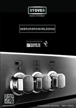 Gebruiksaanwijzing STOVES fornuis inductie Sterling S900 EI Deluxe zwart
