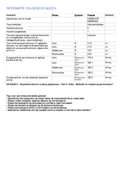 Instructie AEG kookplaat inbouw inductie TI84IB1FFB