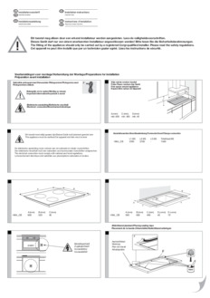 Instructie ATAG kookplaat inbouw inductie HI6471CB