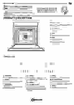 Instructie BAUKNECHT oven inbouw zwart BBI118HT2SK