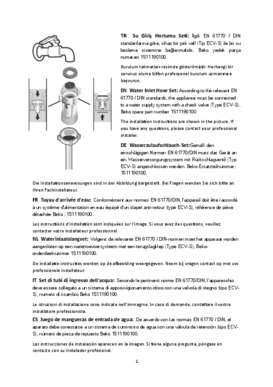 Instructie BEKO vaatwasser inbouw BDIN38571C