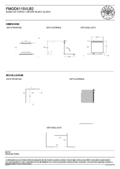 Instructie BERTAZZONI stoomoven inbouw FMOD6115VLB2
