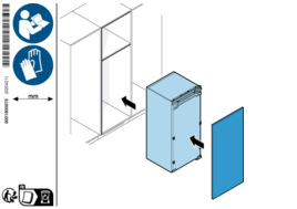 Instructie BOSCH koelkast inbouw KIR21EDD1