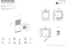 Instructie DUNAVOX wijnkoelkast inbouw DVH 19.50MB.TO