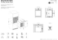 Instructie DUNAVOX wijnkoelkast inbouw DVH 25.65DMB.TO