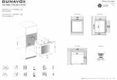 Instructie DUNAVOX wijnkoelkast inbouw DVS 25.65DSS