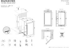 Instructie DUNAVOX wijnkoelkast inbouw DX 89.246TC