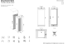 Instructie DUNAVOX wijnkoelkast inbouw zwart NOBLE DVN 109.291DB.TO