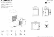 Instructie DUNAVOX wijnkoelkast inbouw zwart NOBLE DVN 25.65DB.TO