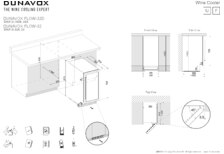 Instructie DUNAVOX wijnkoelkast onderbouw DAUF 32.78DC