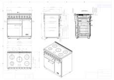 Instructie FALCON fornuis Deluxe 900 inductie