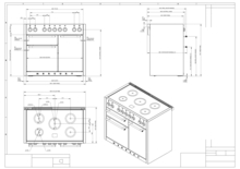 Instructie FALCON fornuis Mercury 1082 inductie
