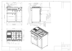 Instructie FALCON fornuis gas Leckford Deluxe 90 gas