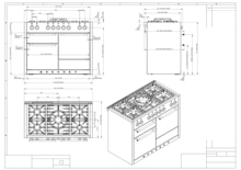 Instructie FALCON fornuis gas Mercury 1200 gas