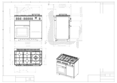 Instructie FALCON fornuis gas Professional Deluxe 100 gas