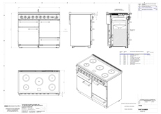 Instructie FALCON fornuis inductie Deluxe 1092 inductie