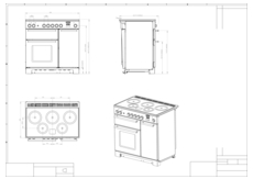 Instructie FALCON fornuis inductie Infusion 90 zwart