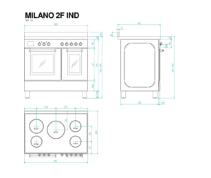 Instructie FRATELLI fornuis inductie MI2920I5FEMIXCR
