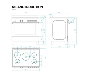 Instructie FRATELLI fornuis inductie MI2960I5FEMANCR