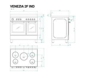 Instructie FRATELLI fornuis inductie VE2920I5FEMANCR