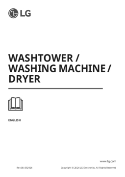 Instructie LG wasmachine F4X1009NWB