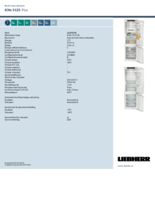 Instructie LIEBHERR koelkast inbouw ICNc 5123 20