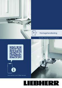 Instructie LIEBHERR vrieskast blacksteel SFNbsd 529i 23