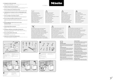 Instructie MIELE vaatwasser inbouw G 5432 SCU CLST