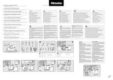 Instructie MIELE vaatwasser inbouw G 5468 SC VI XXL