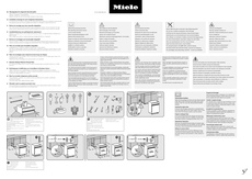 Instructie MIELE vaatwasser inbouw G 7210 SCI CLST