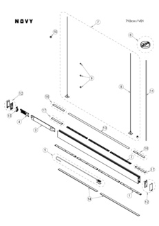 Instructie NOVY keuken verlichting Pendant Mineral Black 95cm