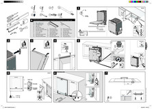 Instructie PELGRIM vaatwasser verhoogd inbouw GVWC361XL