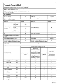 Instructie SMEG koelkast zwart FAB38RBL6