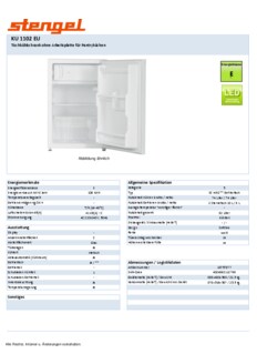 Instructie STENGEL minikeuken MINSTESTUDENTPLUS