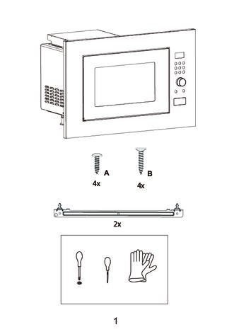 Instructie WHIRLPOOL magnetron inbouw WMN464BX