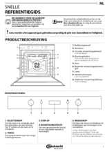 Instructie BAUKNECHT oven inbouw BIK7 EP8VS PT