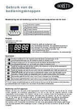 Instructie BORETTI fornuis met magnetron inductie roestvrijstaal VPI104MIX