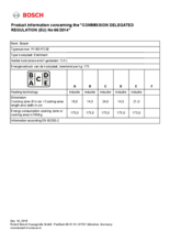 Instructie BOSCH kookplaat inbouw inductie PIV851FC5E