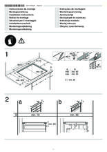 Instructie BOSCH kookplaat inductie inbouw PXE651FC1E