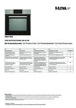 Instructie ETNA oven inbouw rvs OM971RVS