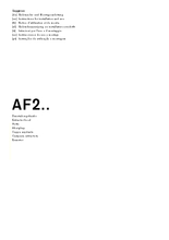 Instructie GAGGENAU afzuigkap vlakscherm AFB200-160