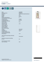 Instructie LIEBHERR koelkast BioFresh B2830-22