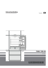 Instructie LIEBHERR koelkast inbouw ECBN6156-23-617