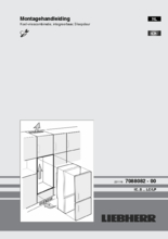 Instructie LIEBHERR koelkast inbouw ICNS3324-22