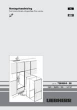 Instructie LIEBHERR koelkast inbouw ICP3334-21